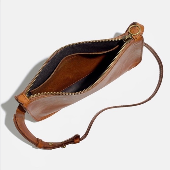 leather Madewell Simple Crossbody bag (cream) - Picture 5 of 9